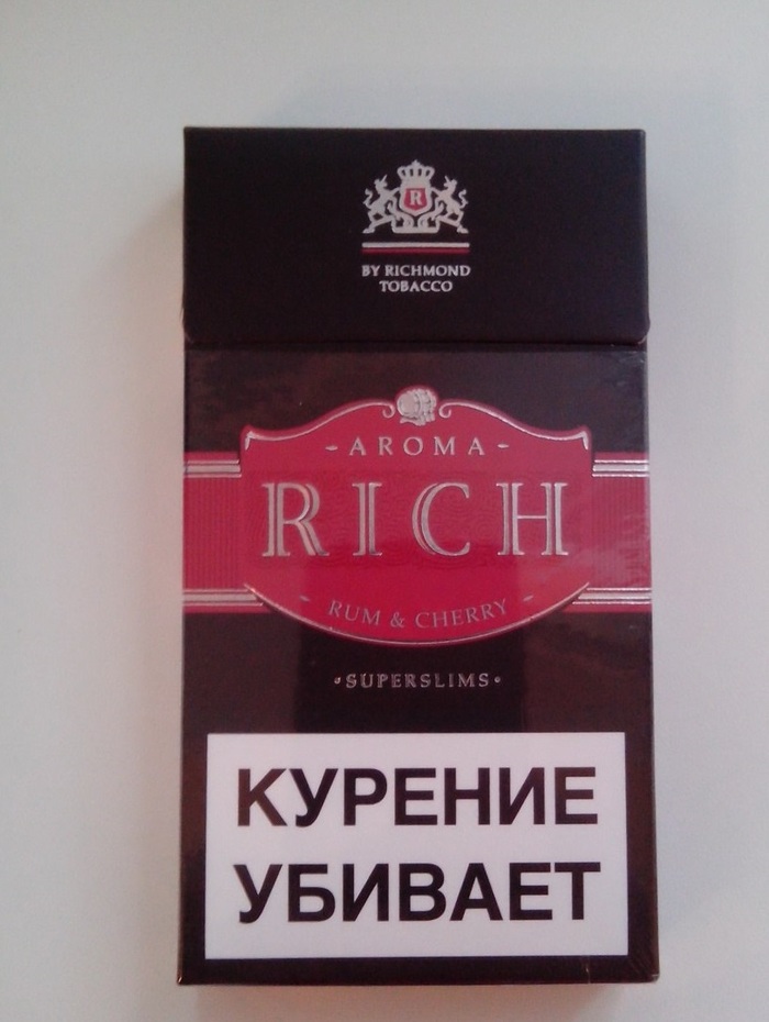 Review of cigarettes - My, Cigarettes, , Rich