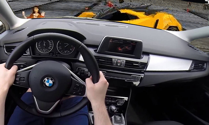 Driving mystery of BMW owners revealed - My, Bmw, Carmageddon, Humor, Rukozhop