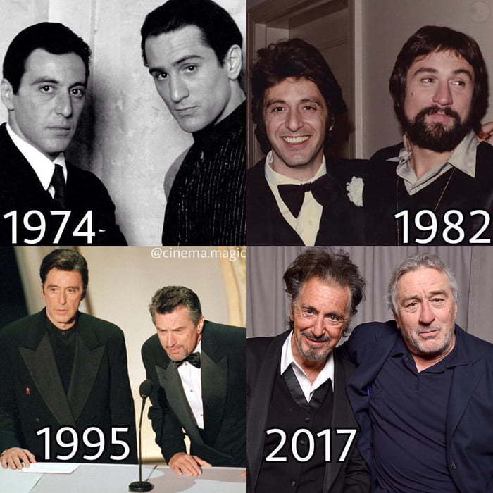 friends and time - Robert DeNiro, Al Pacino, Time, Friends, The photo