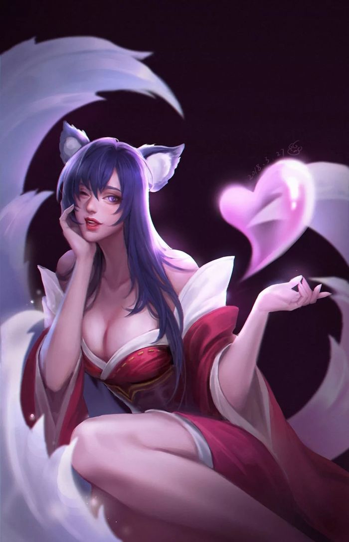 Ahri League of Legends, , , Anime Art, Ahri