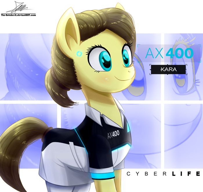 .:AX400 - Kara:. My Little Pony, , Detroit: Become Human, Kara, , Thebutcherx