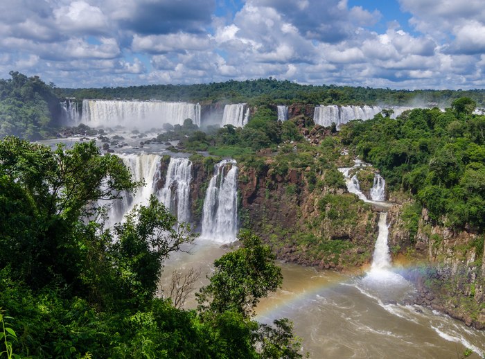 Cascades of Iguazu Falls - The photo, Waterfall, Iguazu Falls, Brazil, beauty of nature