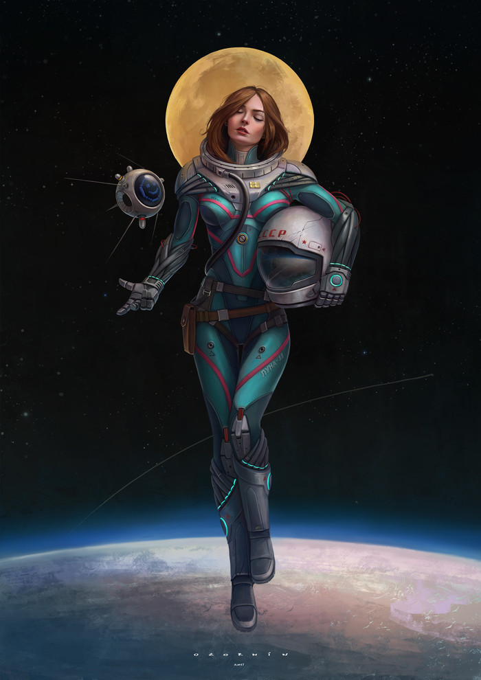     Ilya Ozornin, Cosmonaut diana, 