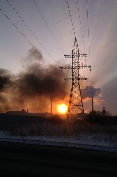 Power engineering - My, Energy, Solar energy, High voltage wires, Industry, Still life