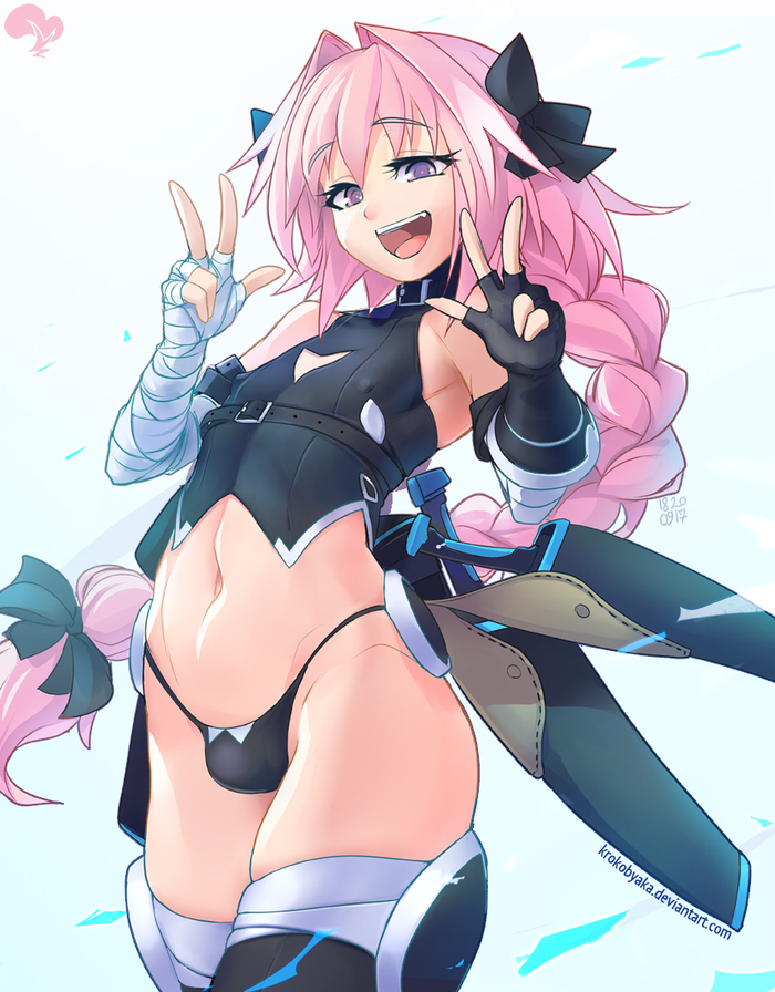 Astolfo - NSFW, Its a trap!, Art, Anime, Astolfo, Fate