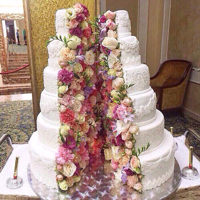 SOFA CRITICS -FAS- - My, Cake with flowers, Mastic cake