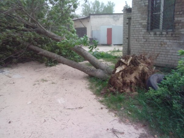 Weather in Dzerzhinsk today - Longpost, Weather, Hurricane, The photo