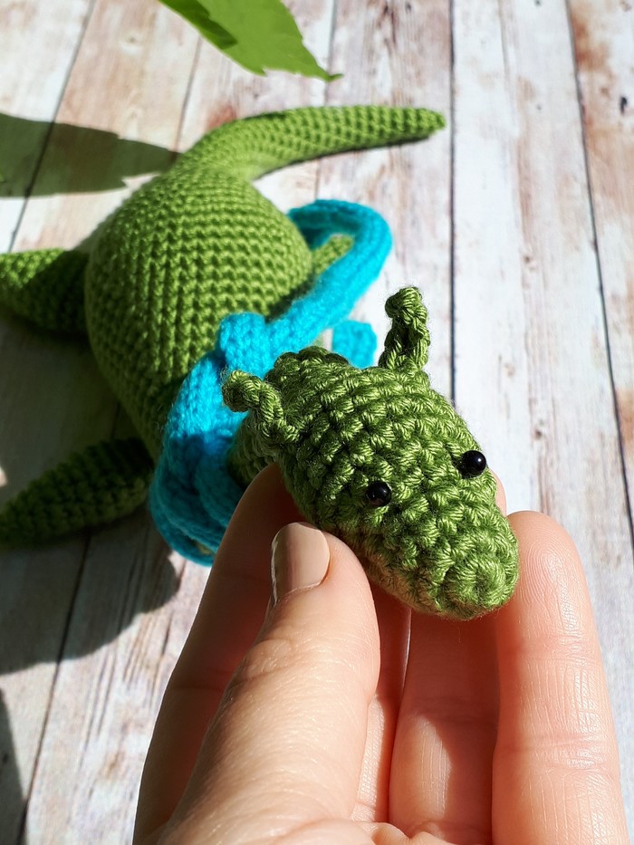 Another Nessie) - My, , Crochet, Longpost, Needlework without process