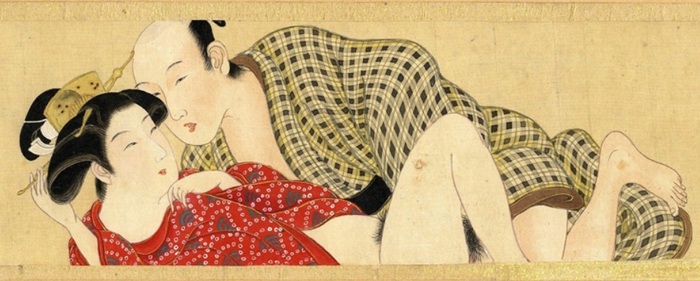 Shunga: A Brief History of Japanese Pornographic Painting - NSFW, Japan, Erotic story, Painting, Story, Longpost, Hand-drawn erotica