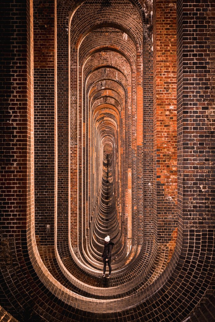 It's a viaduct in southern England - The photo, Architecture, Bridge, Railway, beauty, Building, England, Great Britain