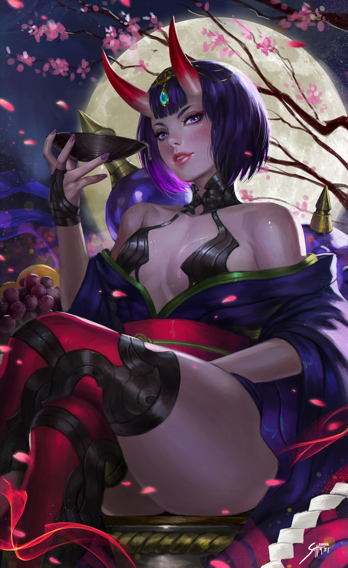 Shuten Douji
 - Anime Art, Аниме, Fate, Shuten Douji, Manusia-No-31