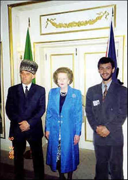Thatcher with representatives of the CRI leadership. - Politics, Margaret Thatcher, Chri, Terrorism