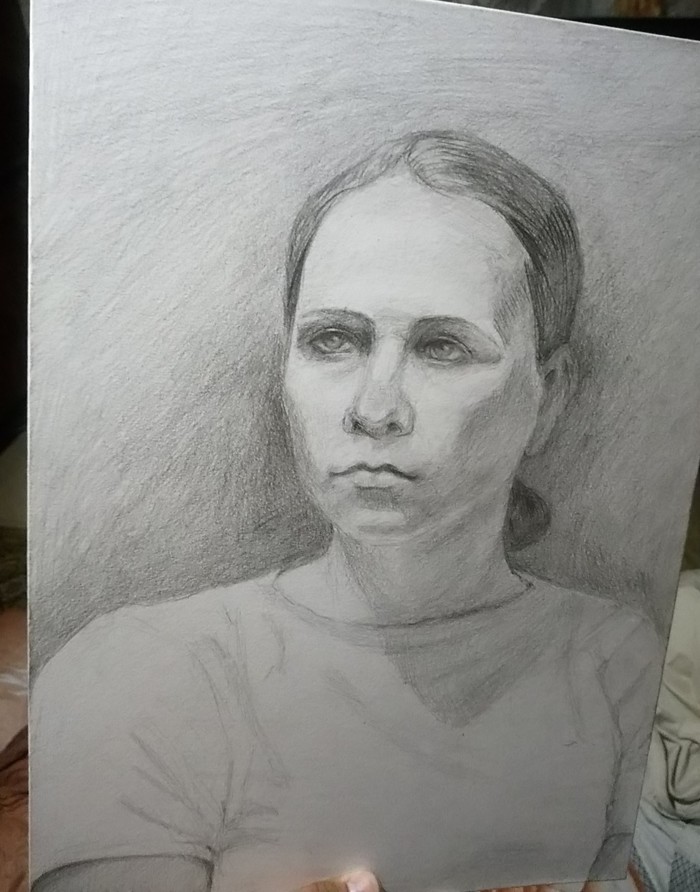 Portrait - Portrait, Pencil drawing, My