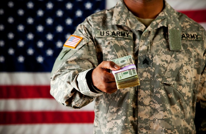 How much do soldiers in the US earn? - The soldiers, USA