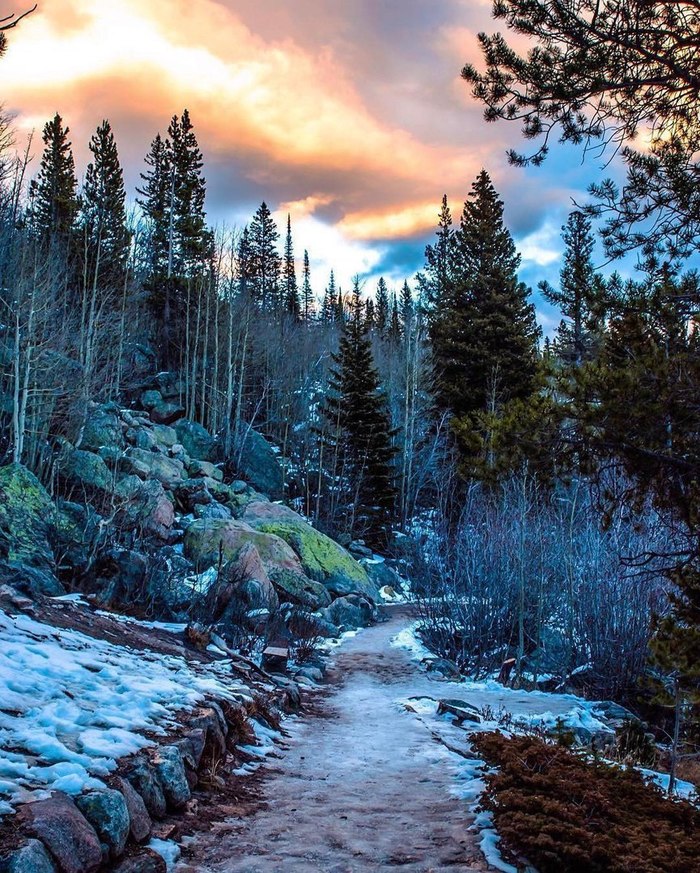 Rocky Mountain, USA - River, beauty, USA, National park, Colorado