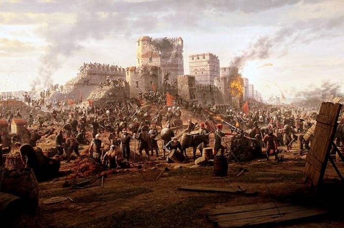 Fall of Constantinople. - Constantinople, Byzantium, , , Ottoman Empire, Turks, Longpost