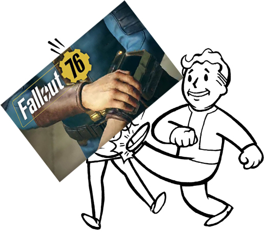 Fallout 76 - Моё, Fallout, Fallout 4, Fallout 76, Ретро-Игры, Олдфаги, Олдфаги помнят