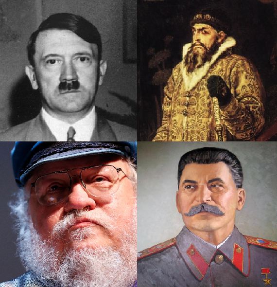 The most brutal killers in the history of mankind - My, George Martin, Cruelty, Memes, Adolf Gitler, Stalin, Ivan groznyj, Killer
