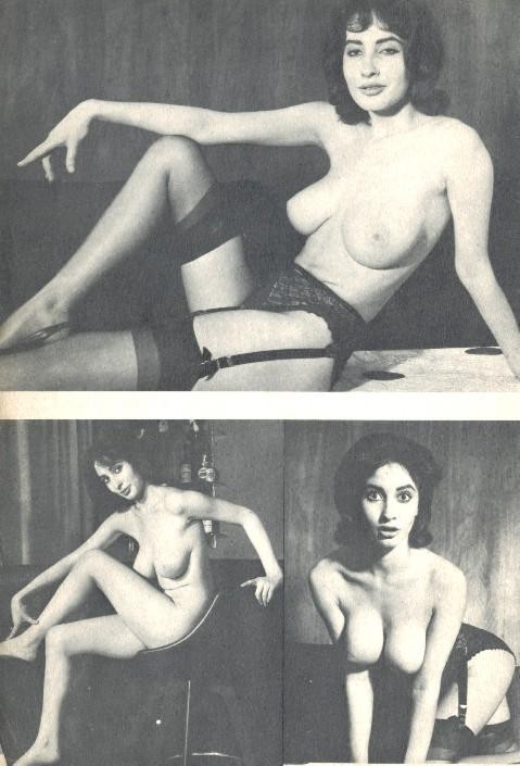 retro photo - NSFW, Black and white photo, Girls, Breast, Old, Longpost, 