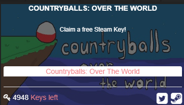 Countryballs: Over The World - Моё, Steam, Keys, Steam халява, Ключи