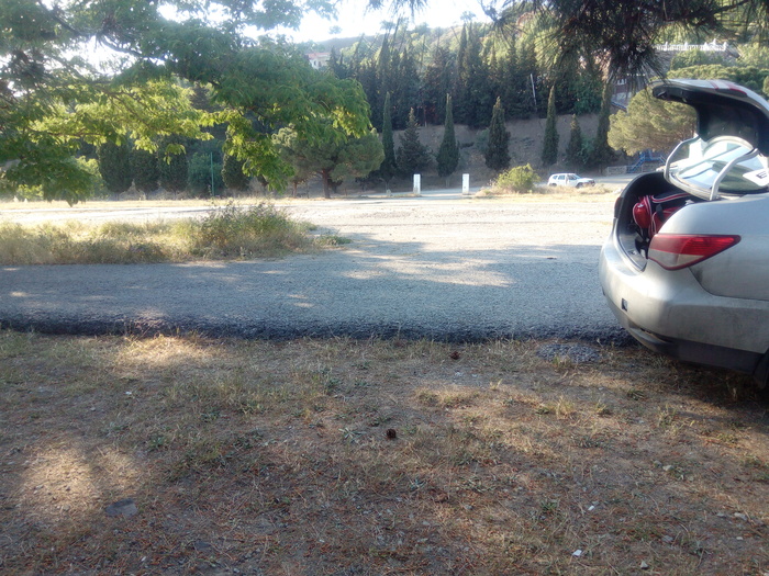 Abandoned car camping in Solnechnogorsk (Crimea) - My, Crimea, , Camping, Longpost