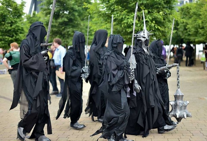 Procession - Lord of the Rings, Nazgul, Cosplay, Mace, The photo