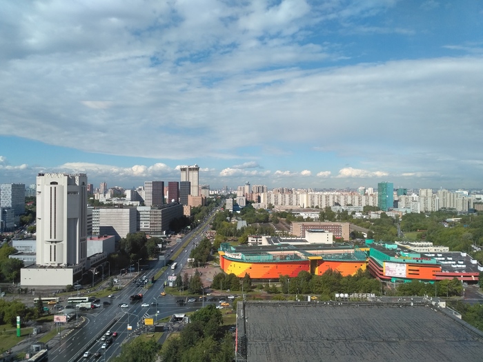 Вид из окна