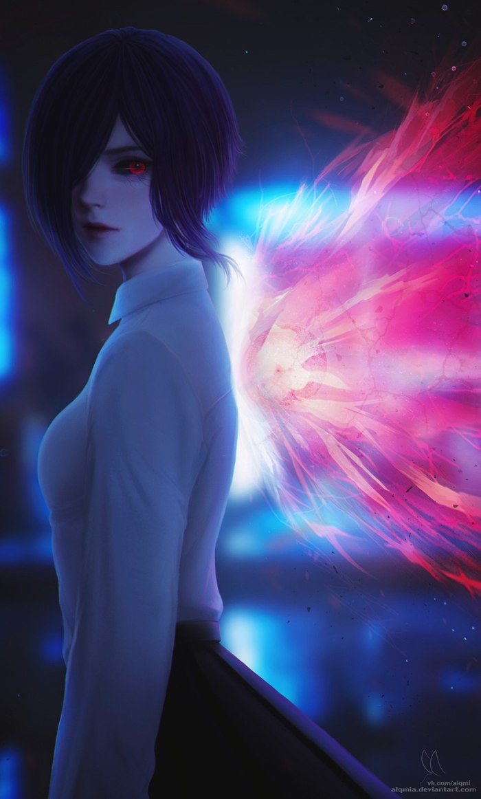 Touka Kirishima - Anime, Anime art, Tokyo ghoul, Kirishima Touka