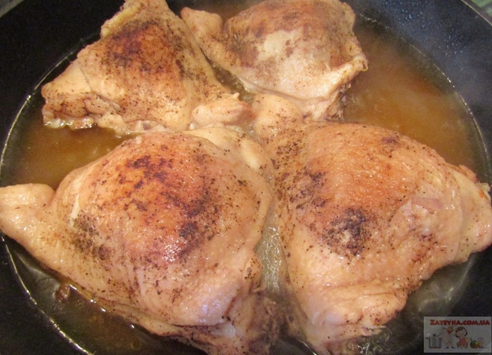 Chicken in a special way (stewed in beer) - My, Recipe, Video recipe, Chicken recipes, , Video, Hen, Cooking, Food