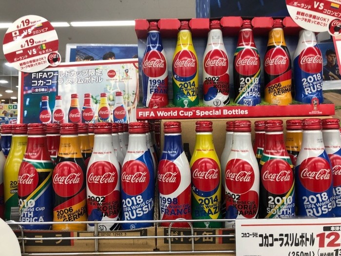 Coca-Cola never ceases to amaze - Japan, 2018 FIFA World Cup, Football, Coca-Cola, Advertising, Score, New items