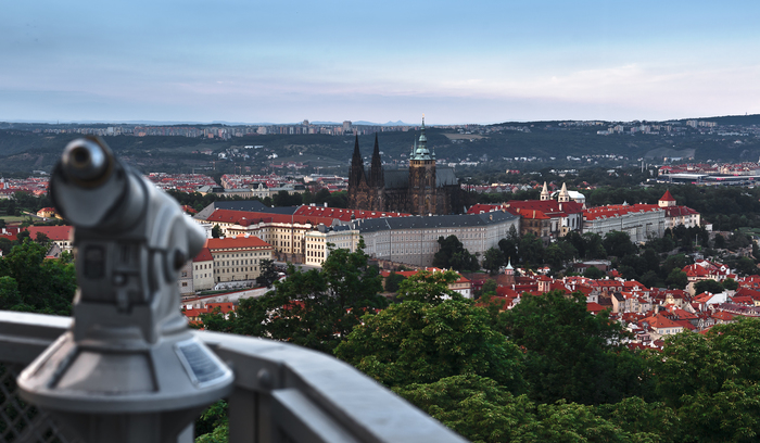 Petrin Tower, Prague. - The photo, My, Travels, Canon, Prague