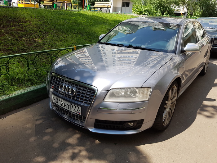 Audi S8 D3 will definitely have problems. - My, Audi s8, Auto, , Cool, , Hell, Spare parts, Garbage, Longpost