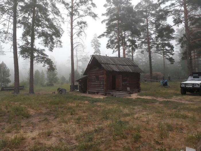 Morning in the taiga - My, Taiga, , Transbaikalia, Hunting, Wintering, Morning, Fog