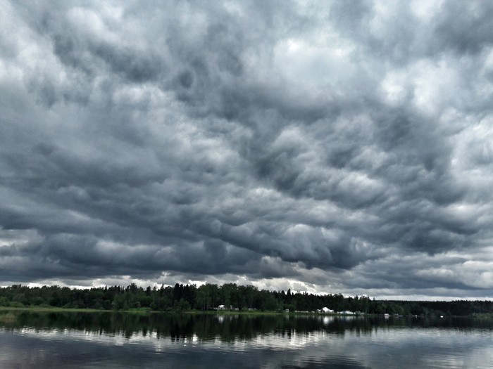 Summed up the weather - My, Sky, Weather, Lake, My