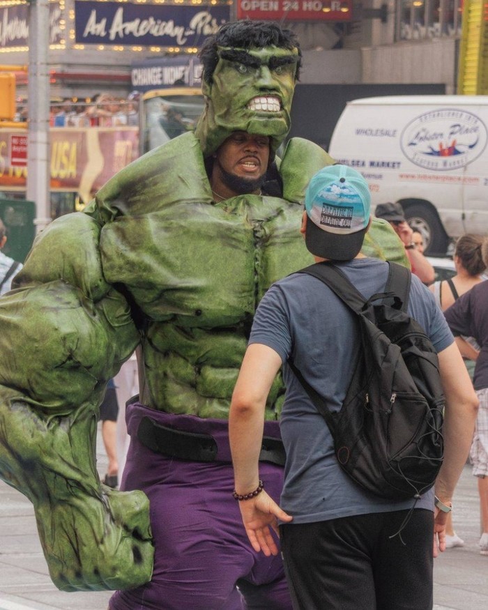I always believed he was real... - Hulk, The photo, Person