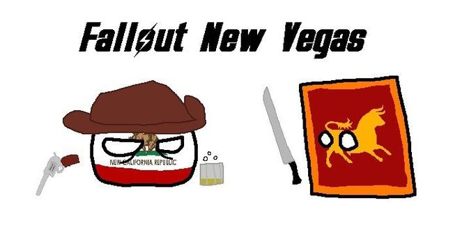 Fallout style countryballs - Fallout, Countryballs, , Ball, New California Republic, Caesar's Legion (Fallout)