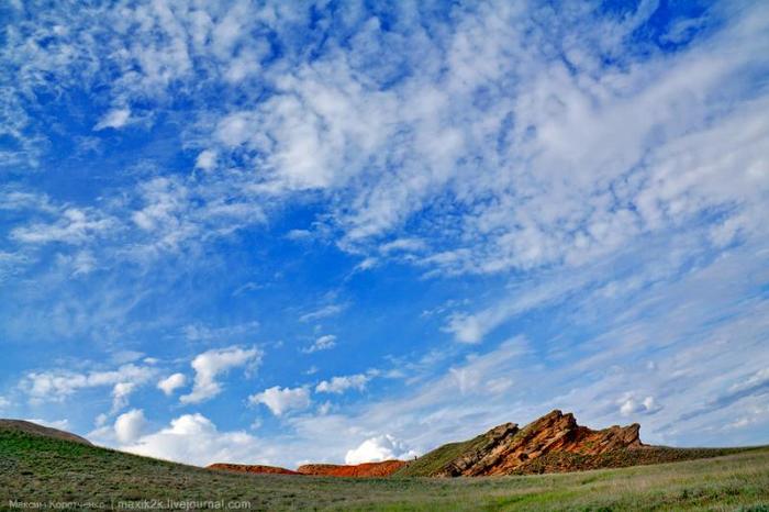 Астраханская область. Гора Большое Богдо Россия, путешествия, горы, Природа, туризм, Интересное, природа России, длиннопост