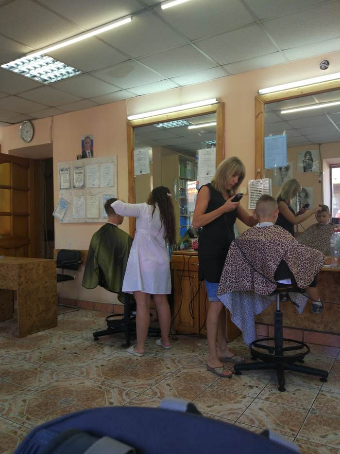Hairdressing salon in Crimea - My, Crimea, HOLY, Vladimir Putin, Icon, Longpost