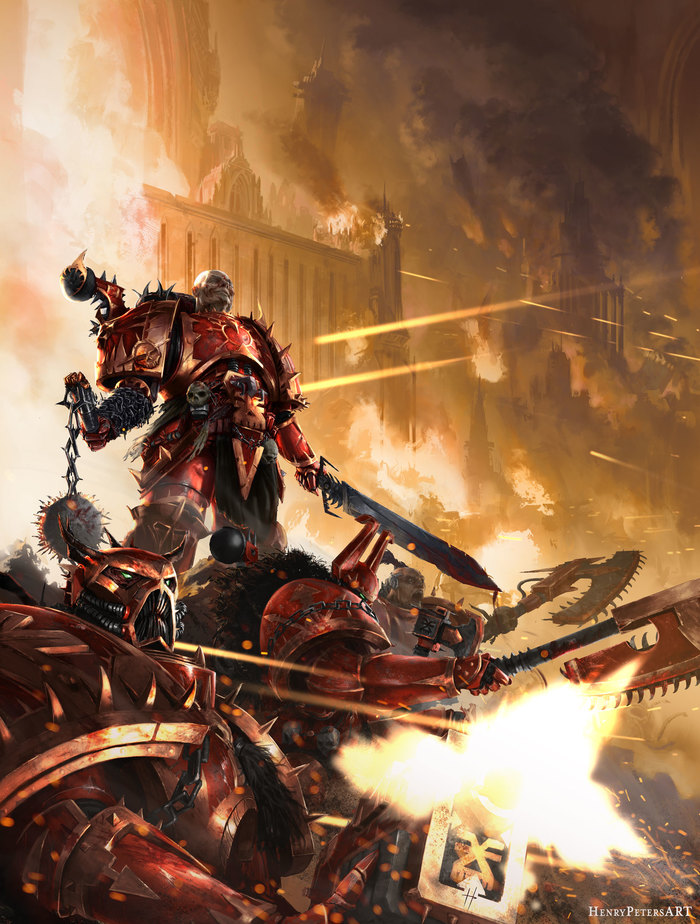   Warhammer 40k, Chaos Space marines, , Wh Art, World Eaters