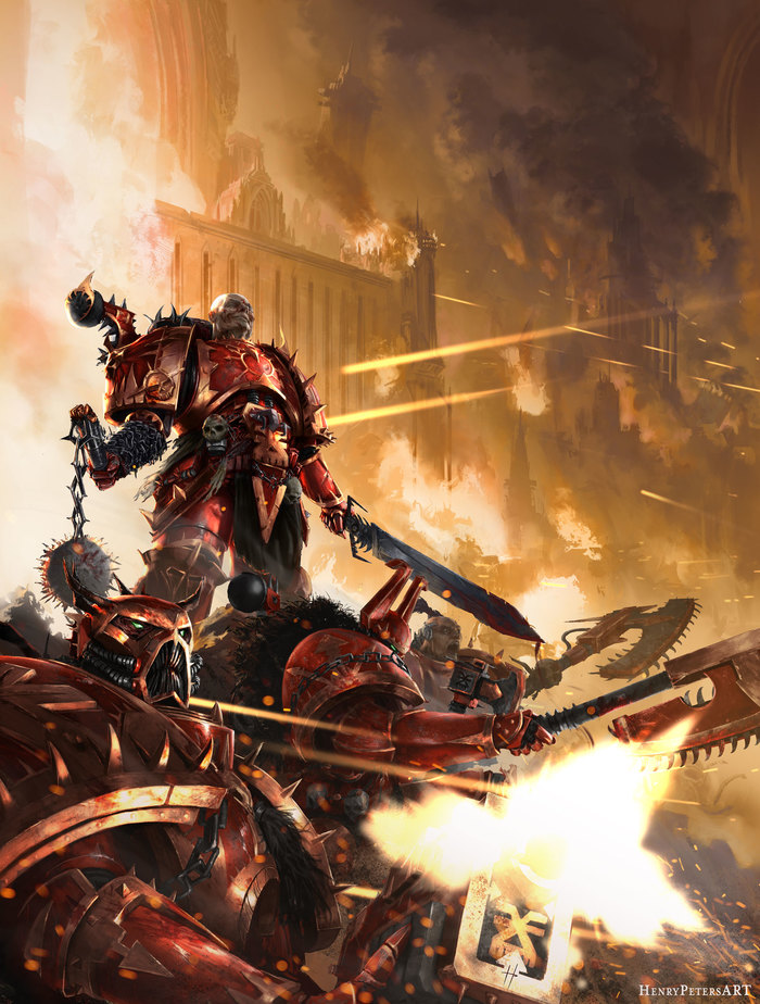 When you are in your place - Warhammer 40k, Chaos space marines, , Wh Art