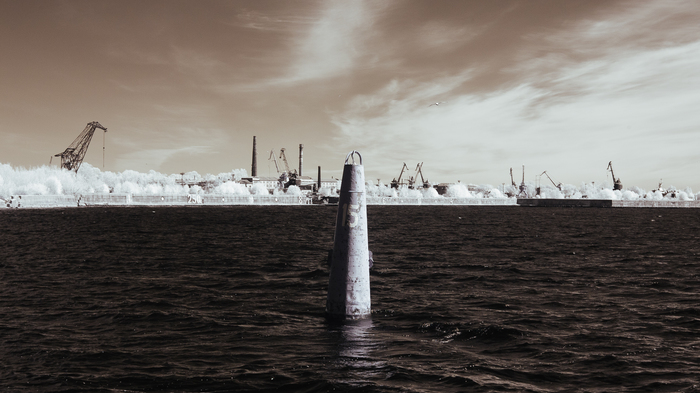 Кронштадт в ИК фотография, infrared, инфракрасная съёмка, Кронштадт, длиннопост