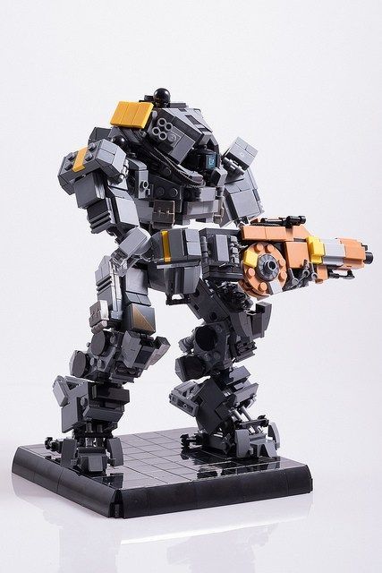 Lego mech - Lego, Mech, The photo, Longpost, Fur