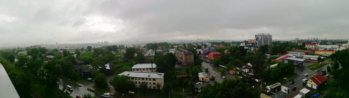 Today is cloudy - Mainly cloudy, The clouds, My, Novosibirsk