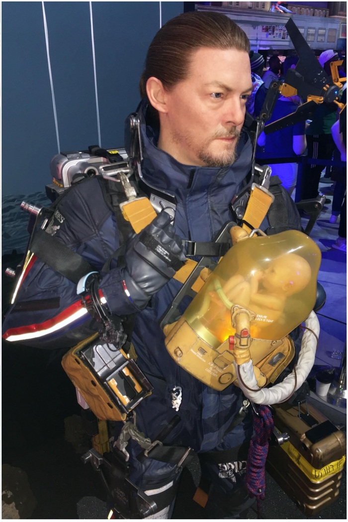 Sam Bridges figure photo from E3 2018 - Games, Death stranding, Norman Reedus, Playstation 4, Longpost, E3