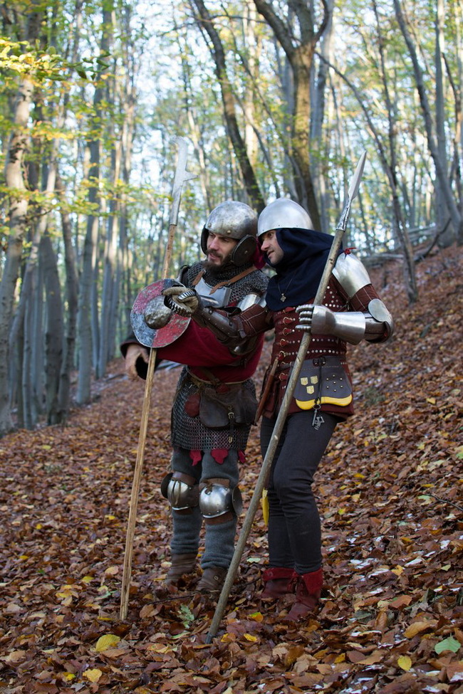 About the Witcher and cosplay. - My, Witcher, Cosplay, The photo, Forest, Longpost