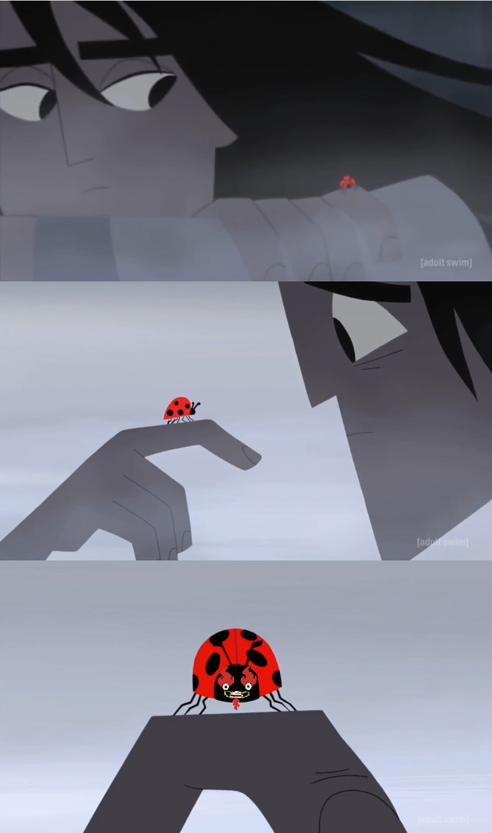 Stupid Samurai.... - Samurai jack, Rukozhop, Aku