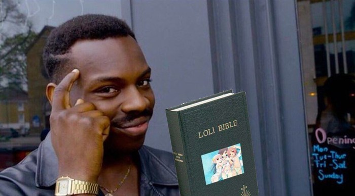 You will not be jailed if it is your religion. - Anime, Picture with text, Loli