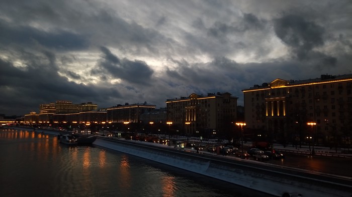 Winter - My, River, The photo, Moscow