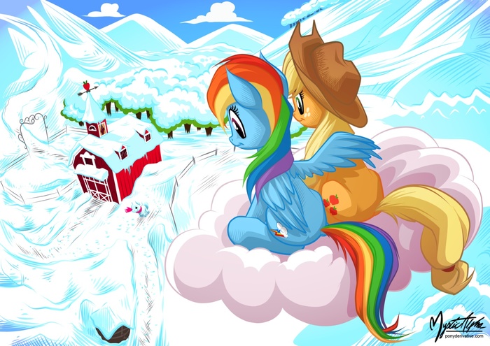 ,   ... My Little Pony, Rainbow Dash, Applejack, 