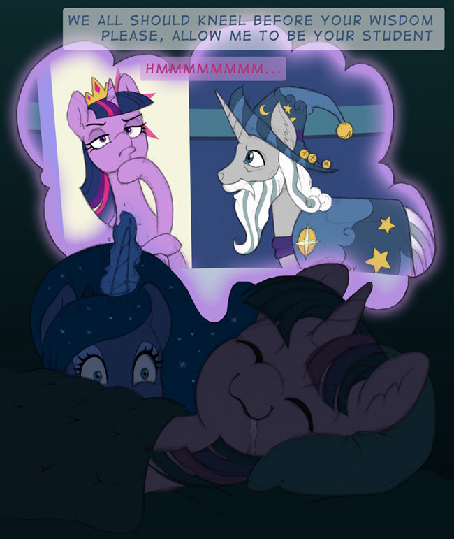 ЧСВ до небес. - My Little Pony, Princess Luna, Twilight sparkle, Starswirl